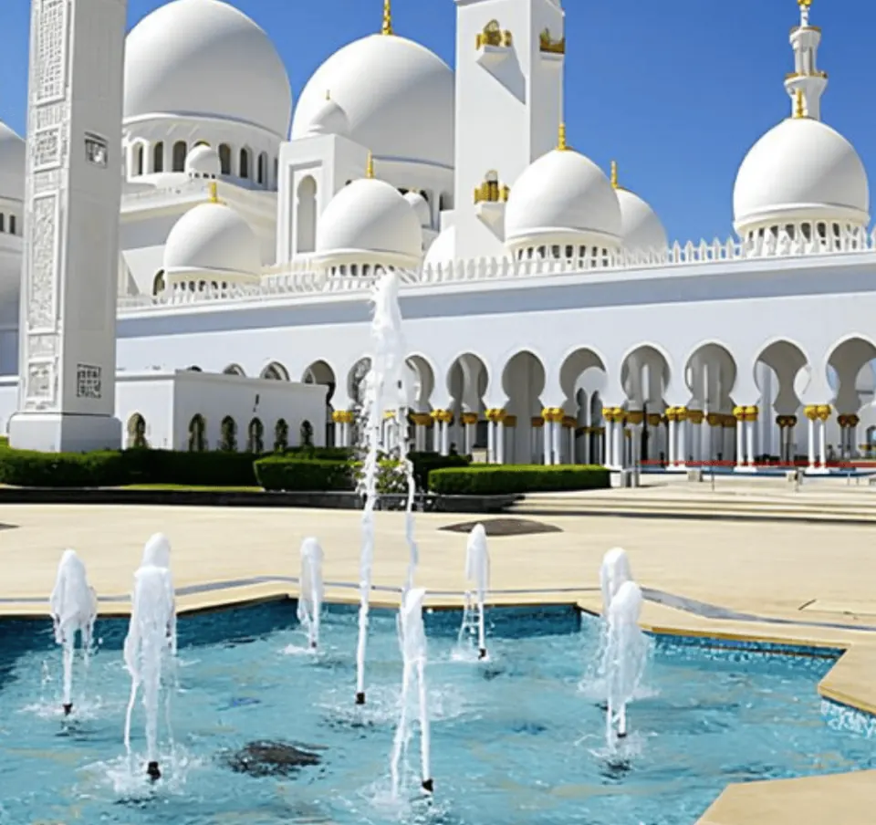 FOUNTAIN MASJID SYEKH ZAYED